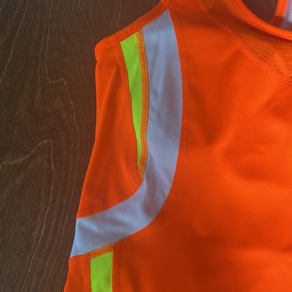 FILA Performance Running Tank w zip pocket sz S - Picture 2 of 10